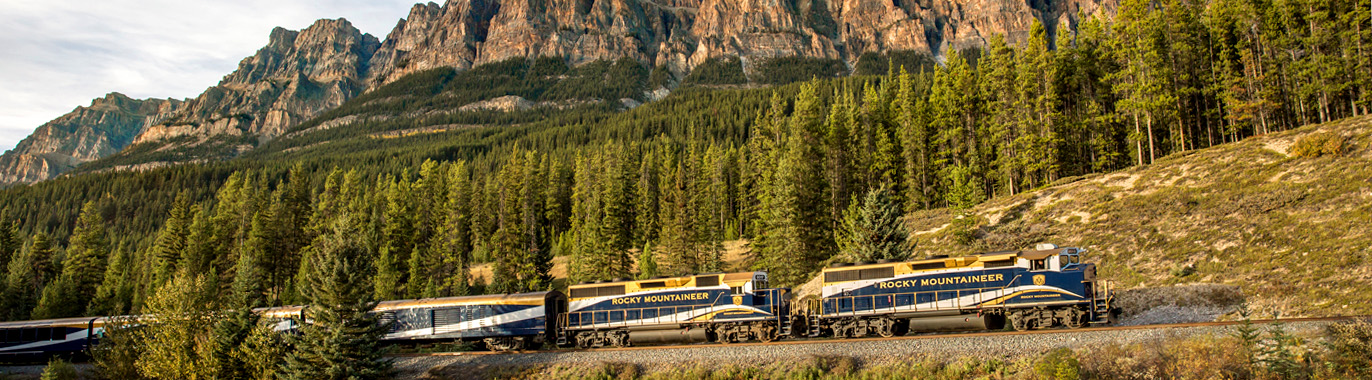 Canadian Rockies featuring Rocky Mountaineer