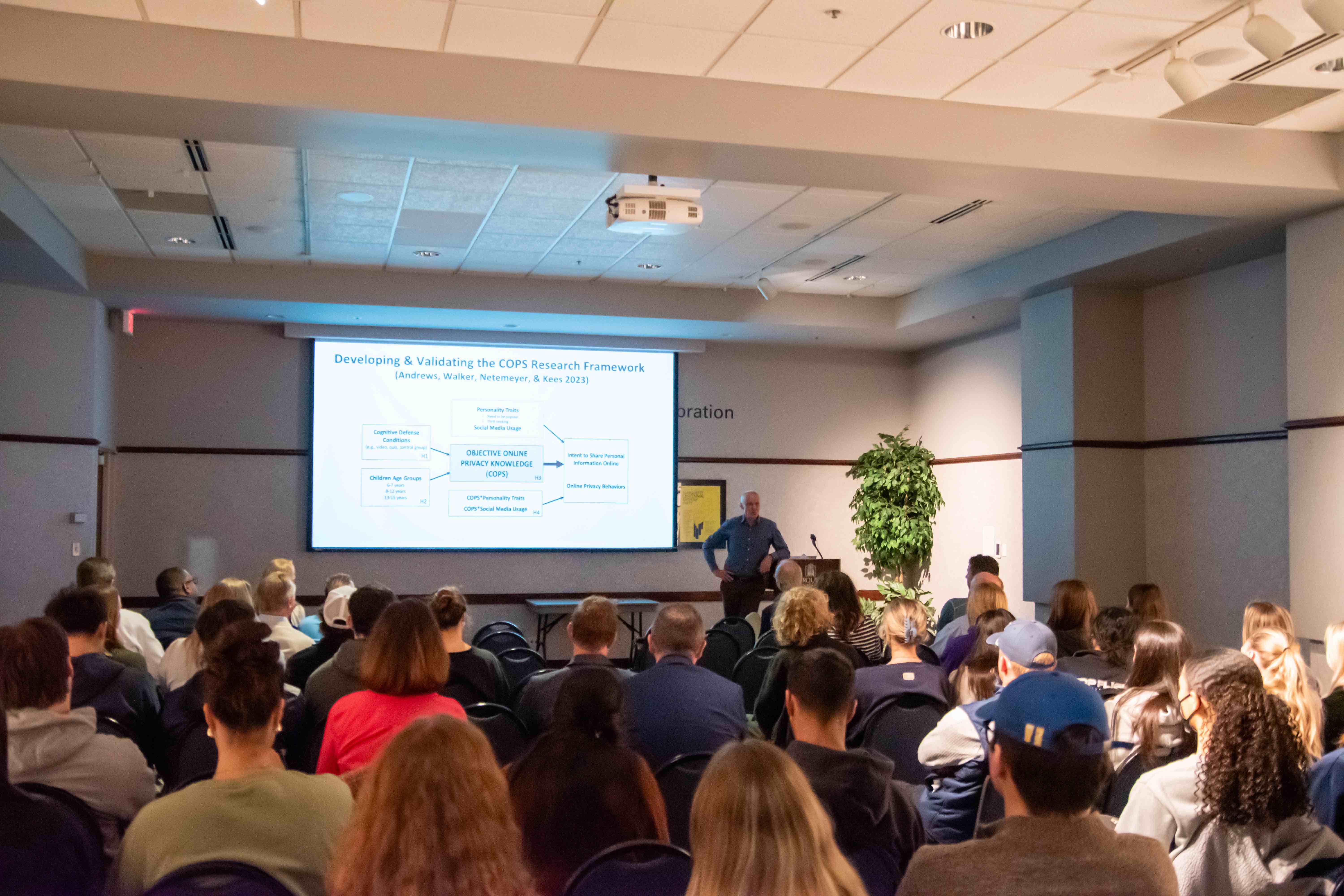 Kellstadt Lecture in marketing presentation