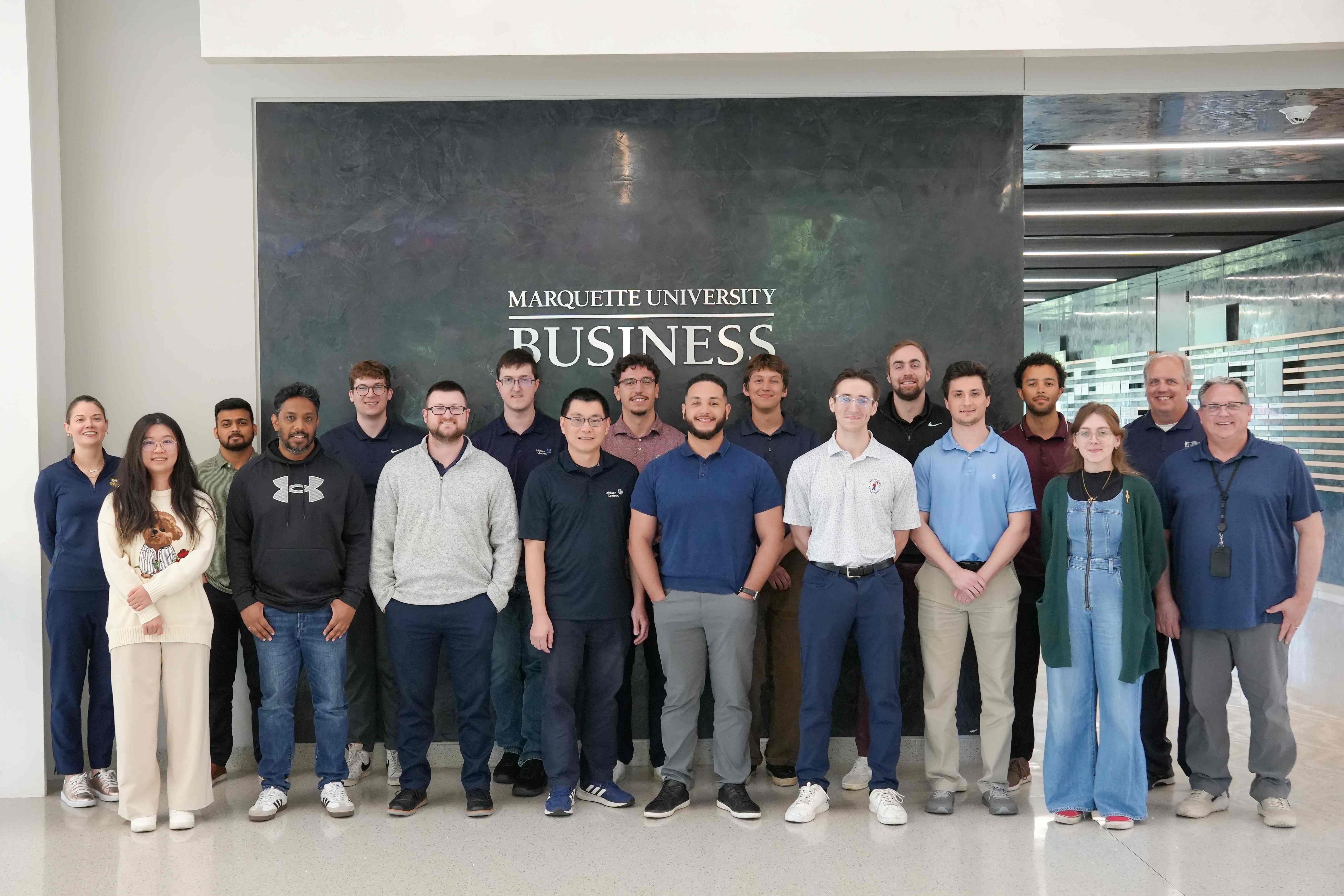 Bridge to Business participants pose for group photo