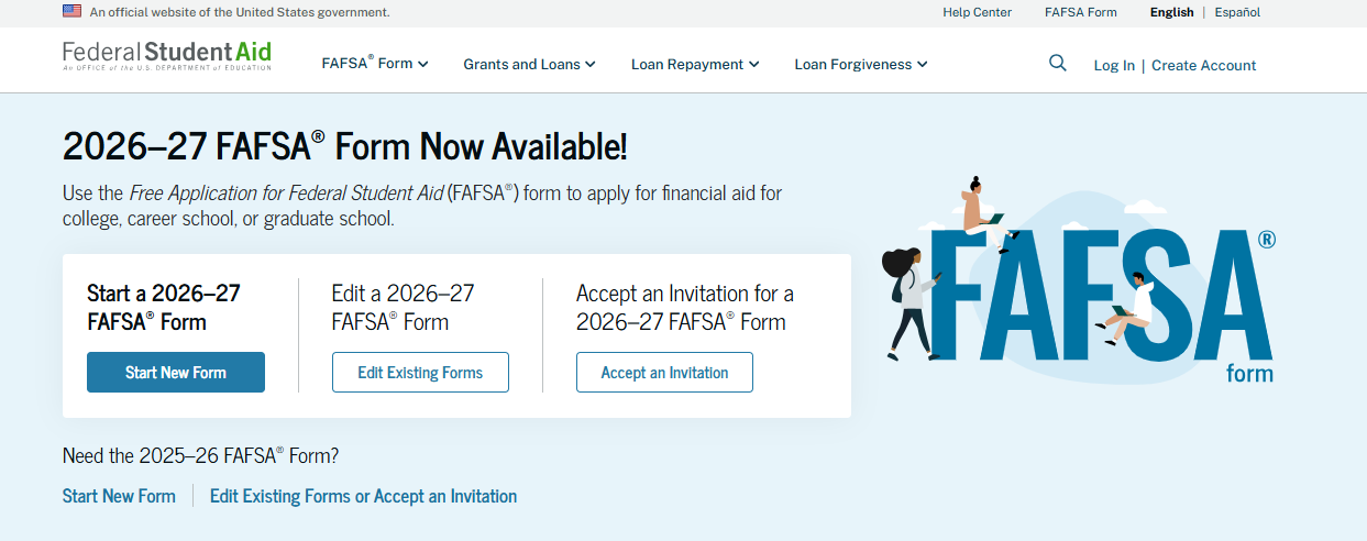26-27 FAFSA