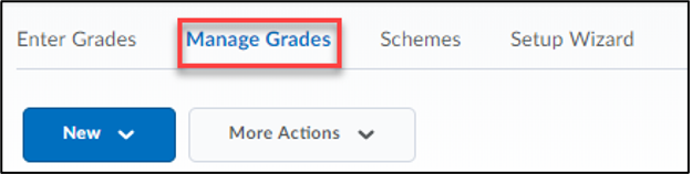 Manage grades