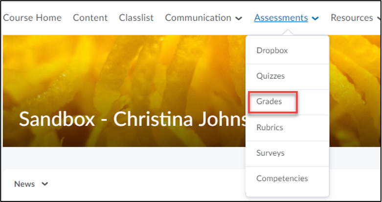 D2L Grades