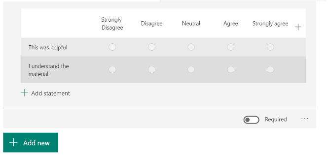 Likert question format