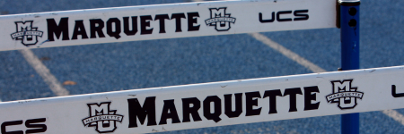 marquette track hurdles