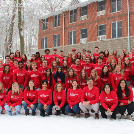 E-Lead group photo of students and staff