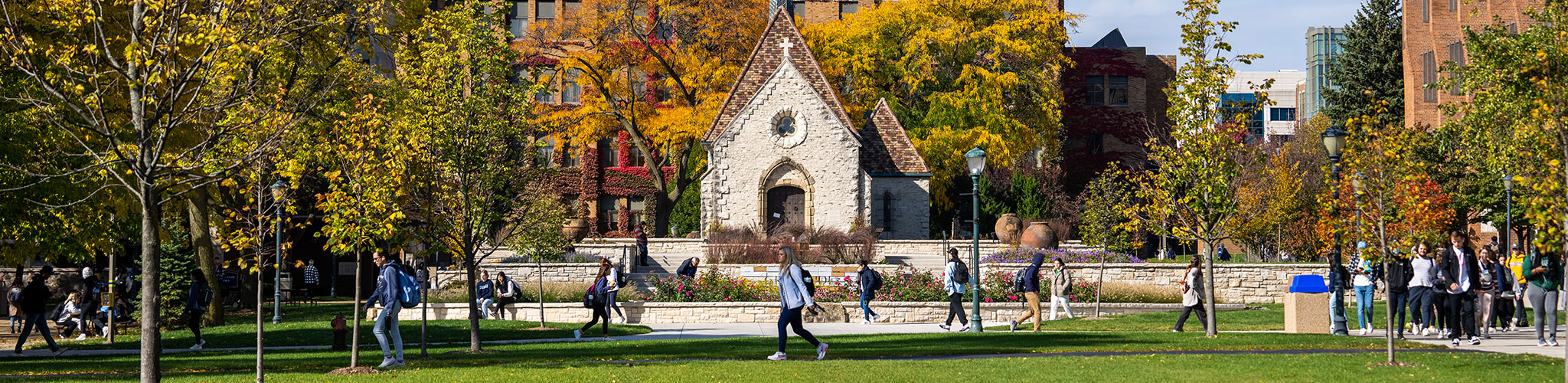 Central Mall at Marquette University