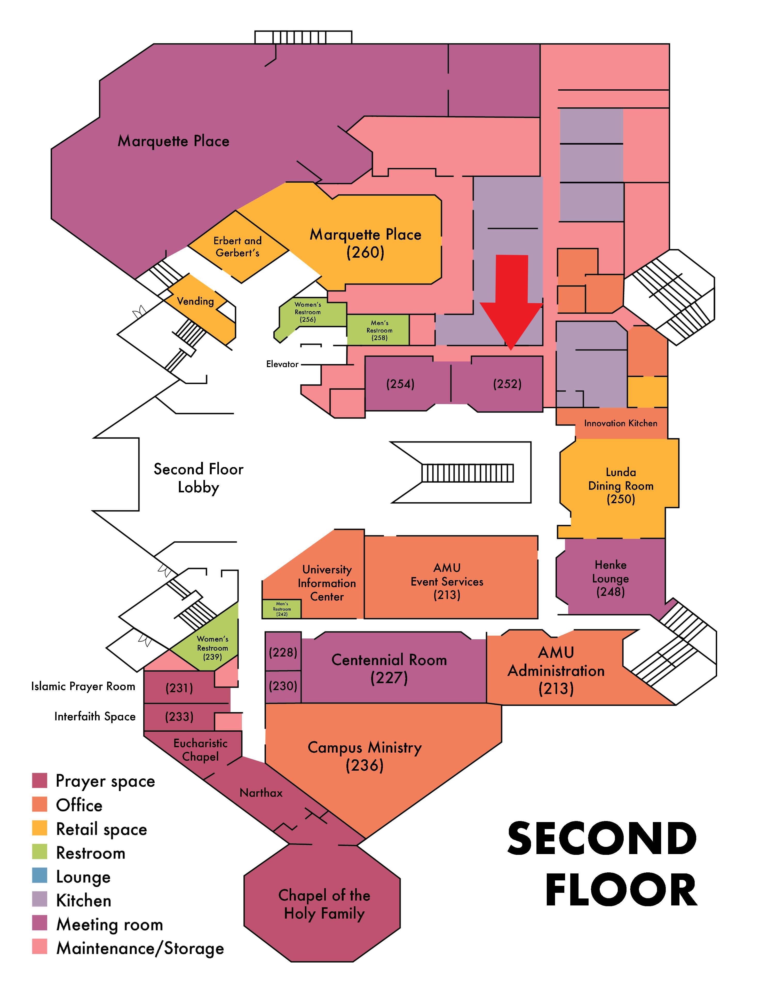 amu 252 floor plan