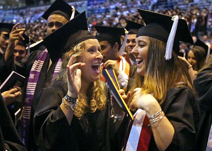 Marquette graduates at Commencement