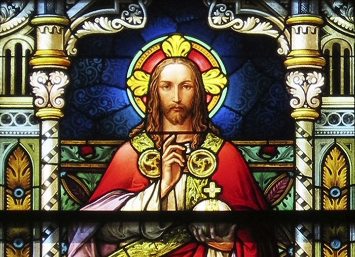 Stain Glass Jesus