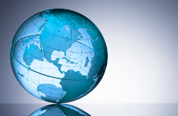 Picture of a globe