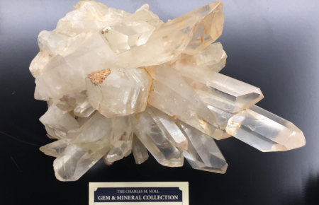 closeup of quartz specimen