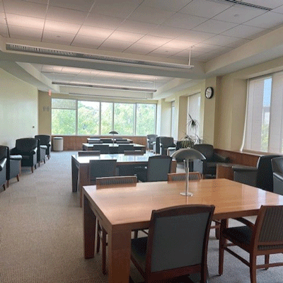 Quiet study rooms