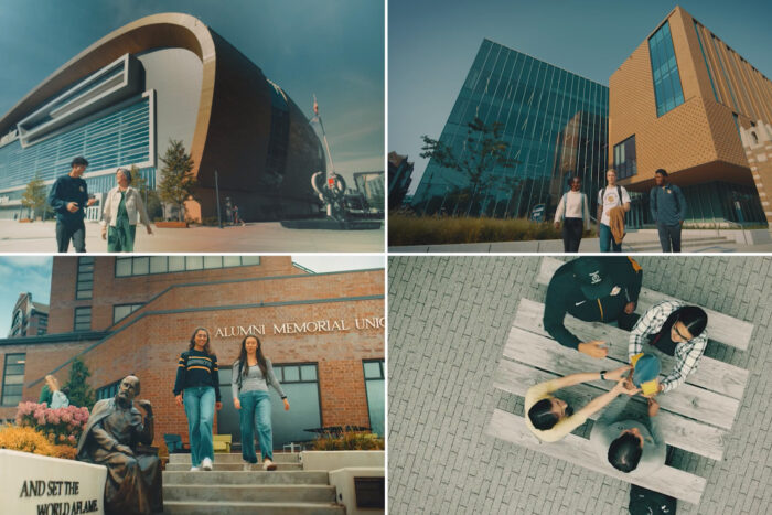 Screenshot from "Connections" commercial