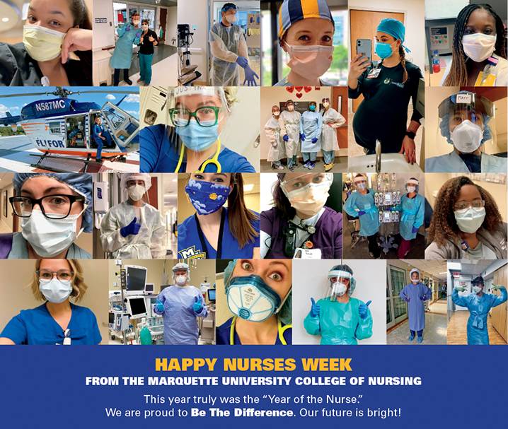 nurses week collage