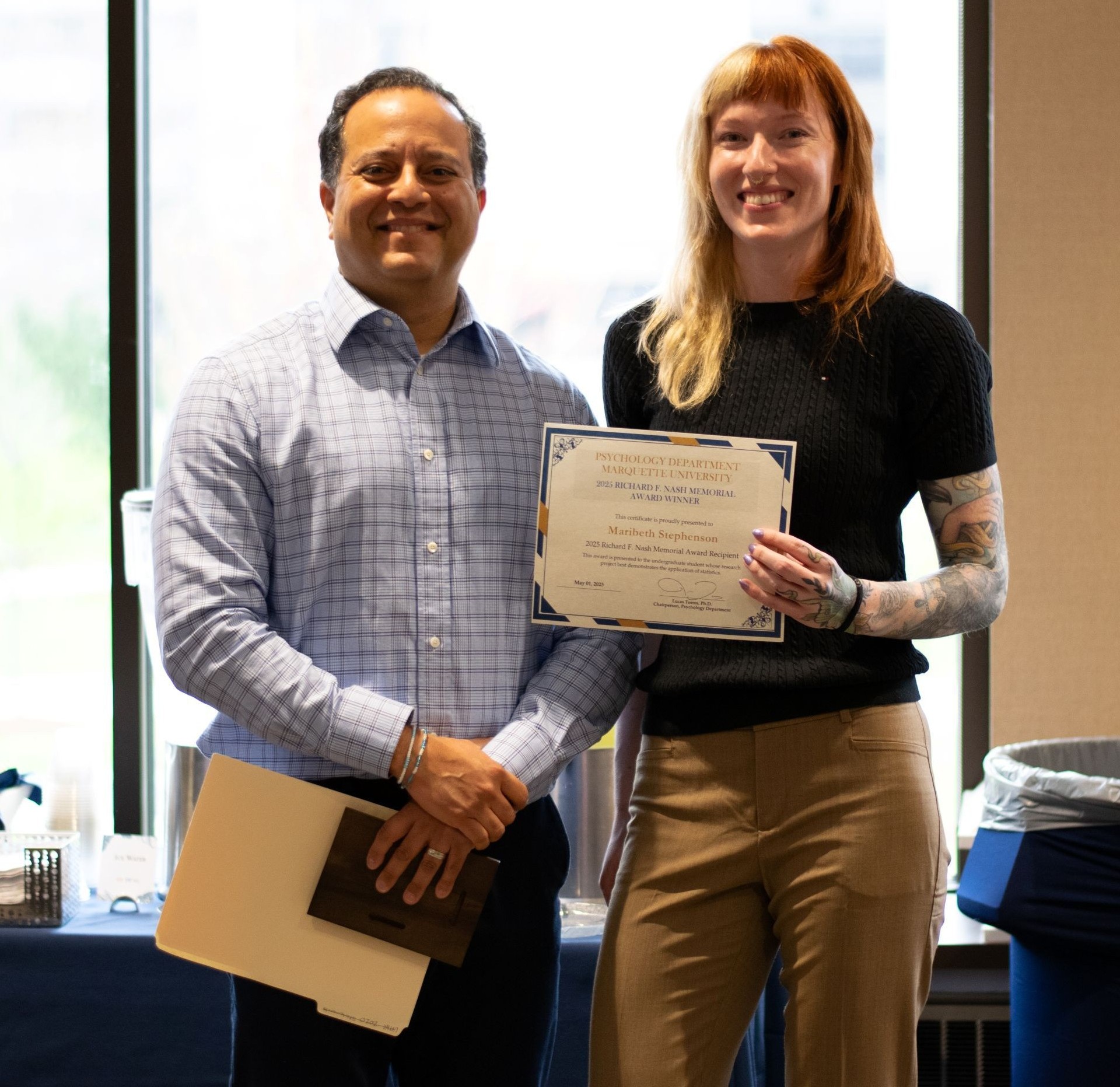 Maribeth Stephenson Nash Award Winner