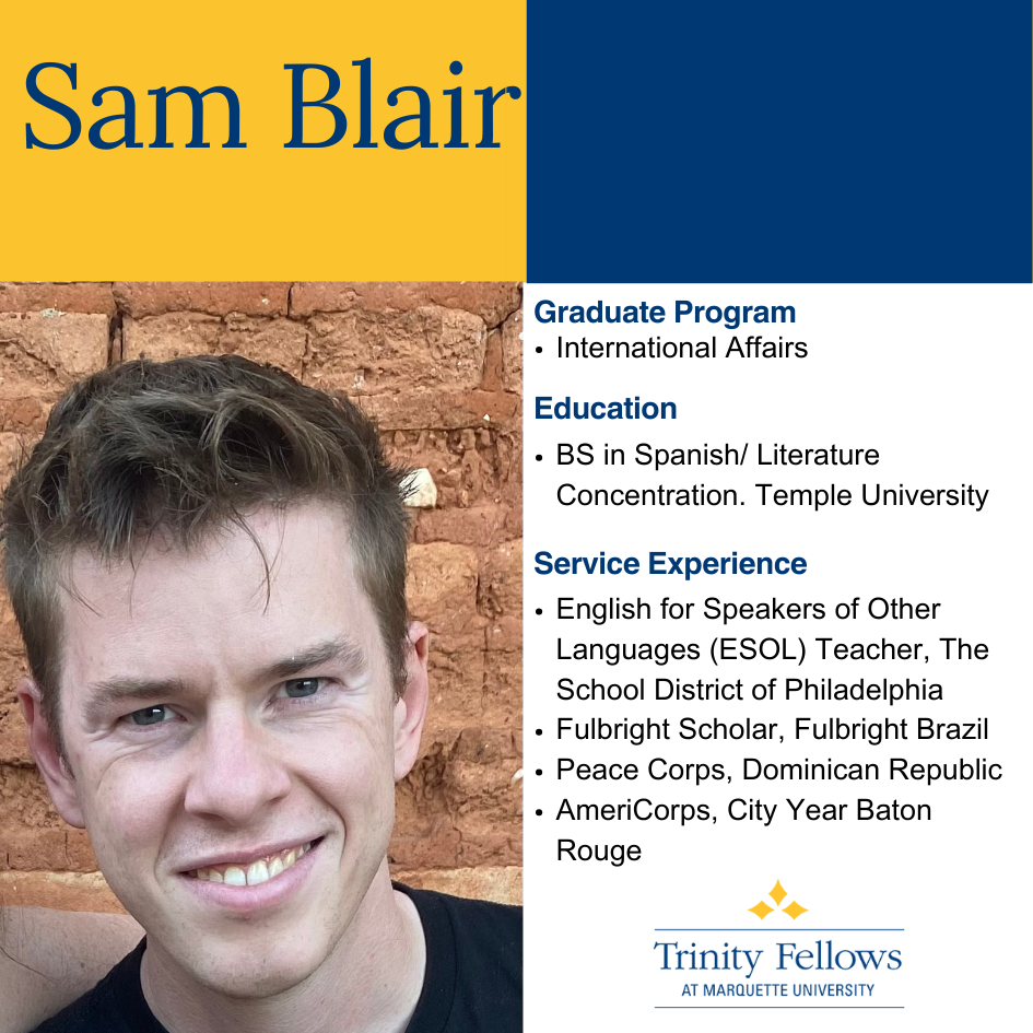 Trinity Fellow Samuel Blair