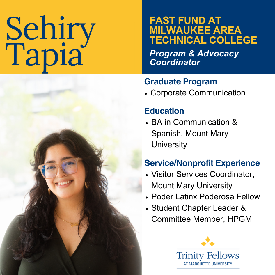 Trinity Fellow Sehiry Tapia