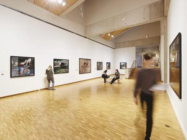 Inside view of the Haggerty Museum