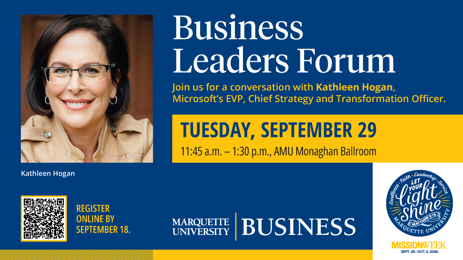 digital flyer for 2026 COBA Business Leaders Forum