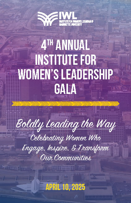 4th Annual IWL Gala program booklet front cover Front cover of the 4th Annual IWL Gala program booklet